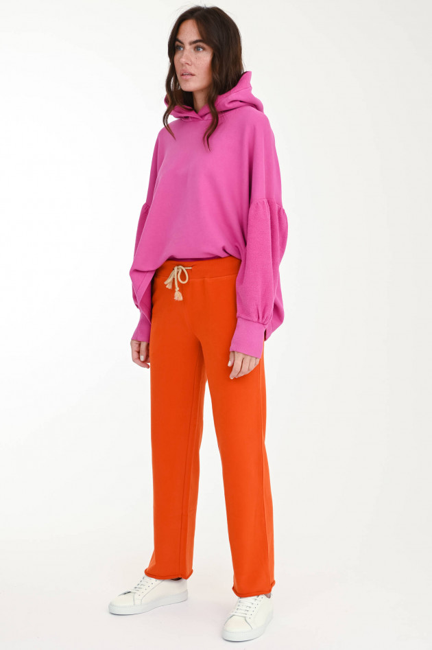 Love Joy Victory Cropped Sweatpants in Orange