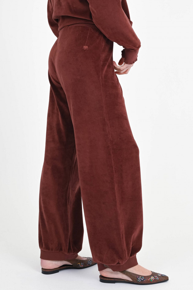 Love Joy Victory Frottee-Sweatpants PERRY in Kastanie