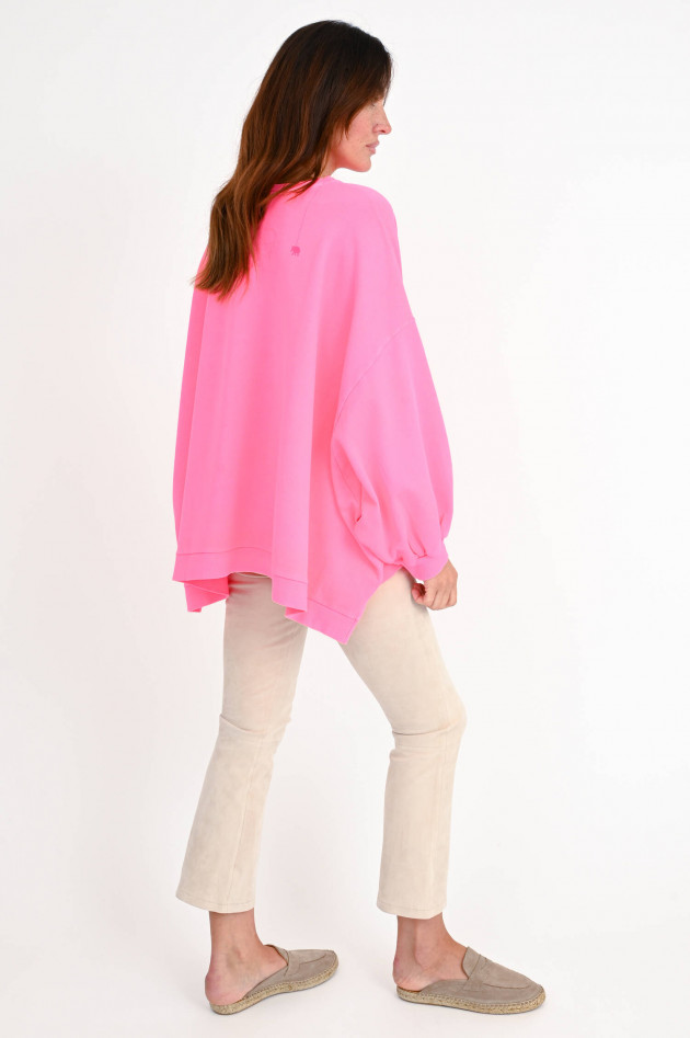 Love Joy Victory Oversize Sweater in Neonpink