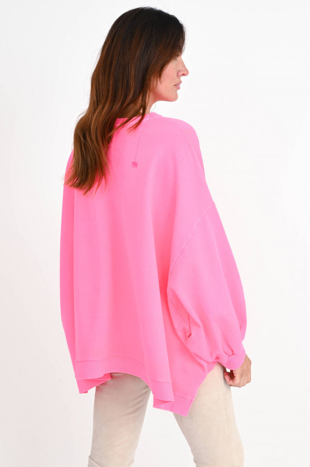 Love Joy Victory Oversize Sweater in Neonpink