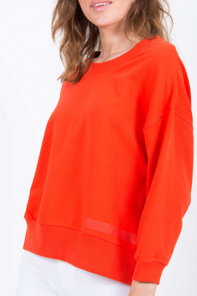 Love Joy Victory Oversized Sweater in Orange