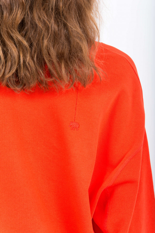 Love Joy Victory Oversized Sweater in Orange