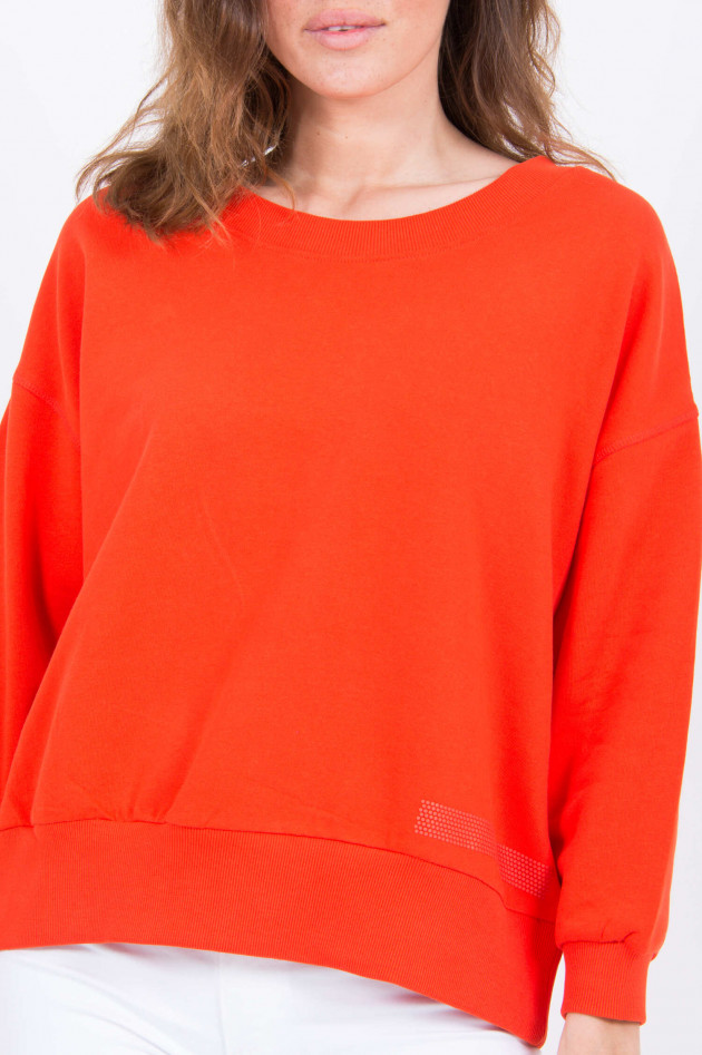 Love Joy Victory Oversized Sweater in Orange