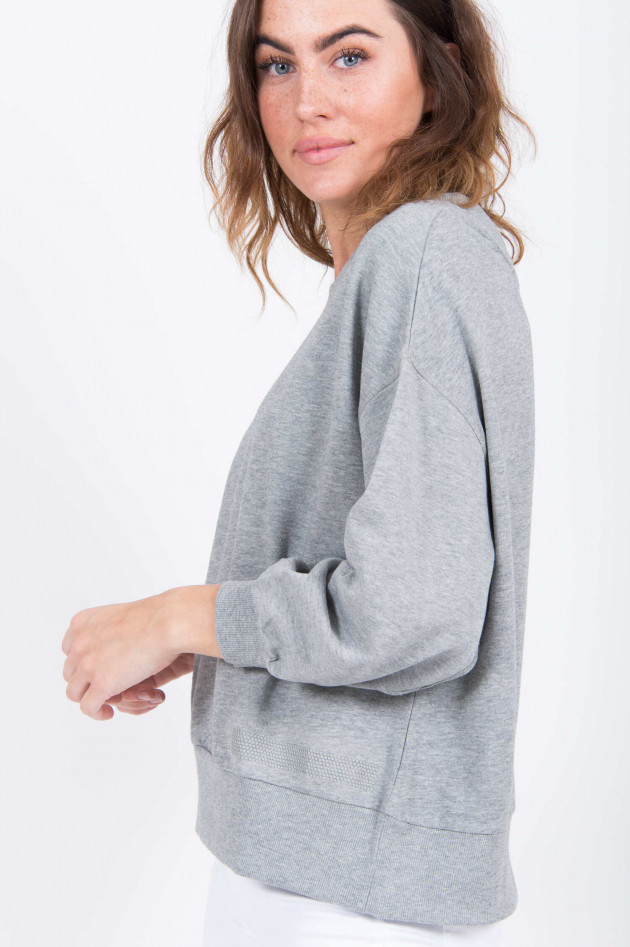 Love Joy Victory Oversized Sweater in Grau