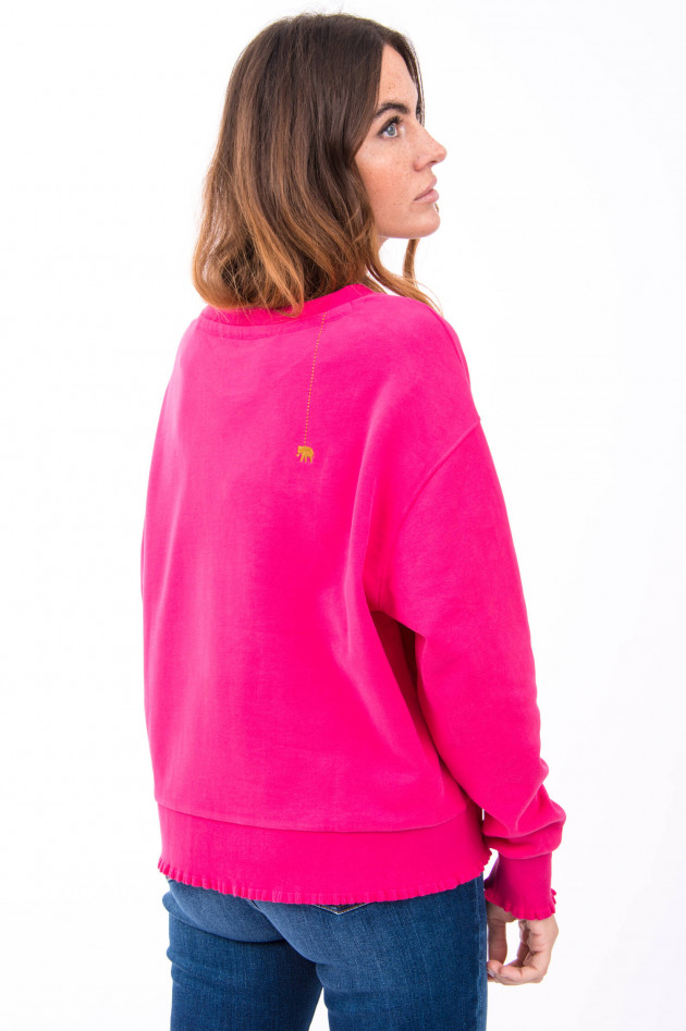 Love Joy Victory Basic-Sweater in Pink