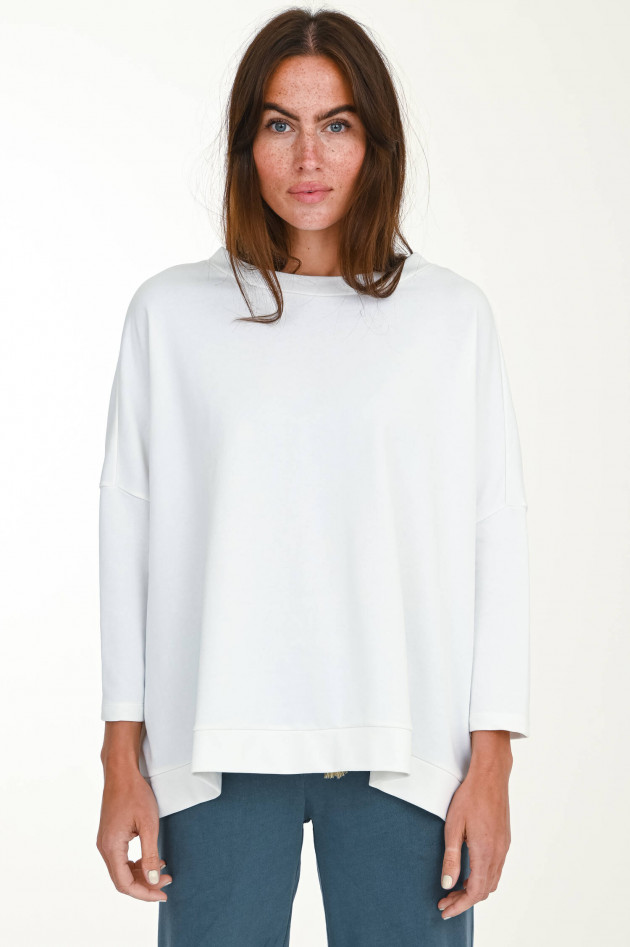 Love Joy Victory Oversized Sweater in Weiß