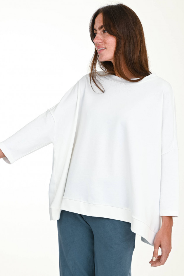 Love Joy Victory Oversized Sweater in Weiß