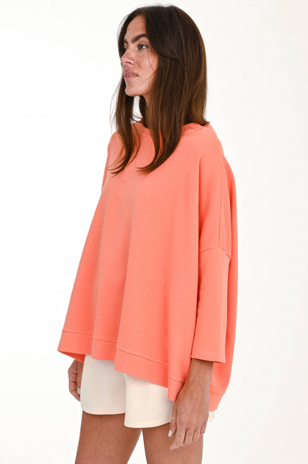 Love Joy Victory Oversized Sweater in Korallorange