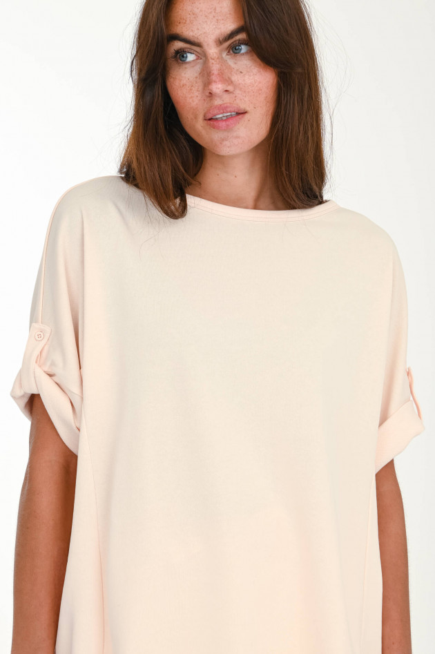 Love Joy Victory Oversized Sweatshirt in Pastell-Apricot