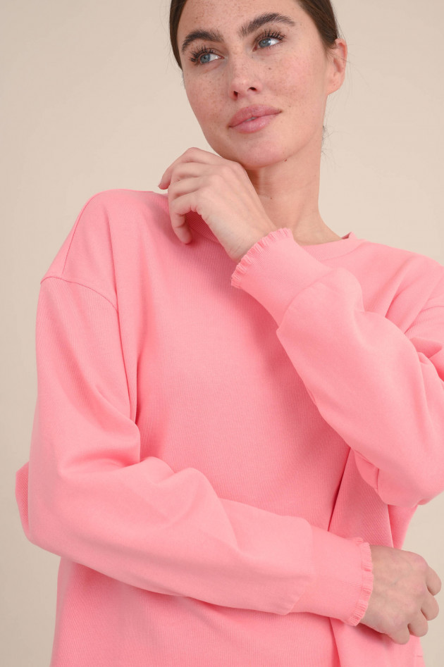 Love Joy Victory Sweatshirt mit Rüschen in Wassermelone