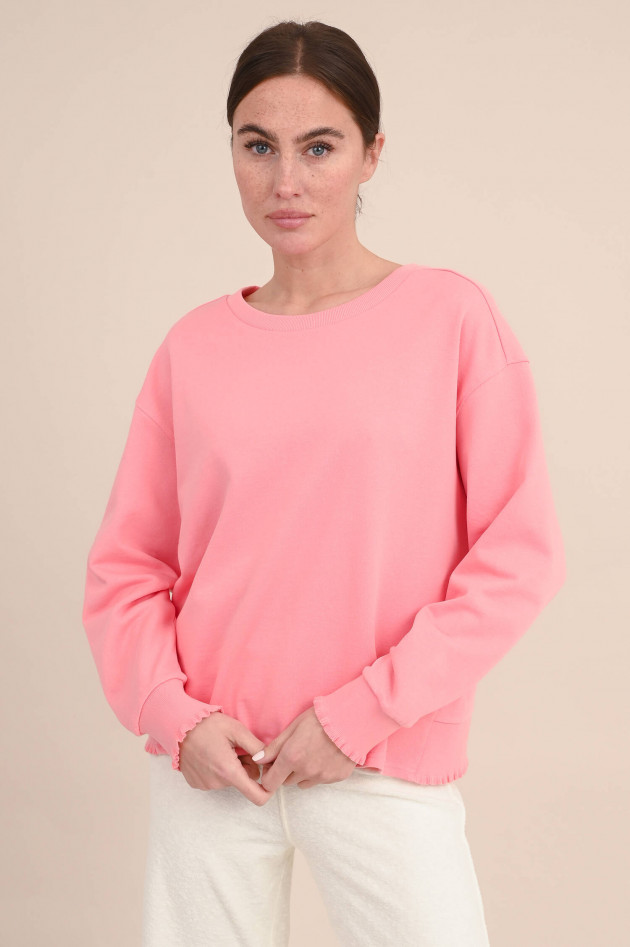Love Joy Victory Sweatshirt mit Rüschen in Wassermelone