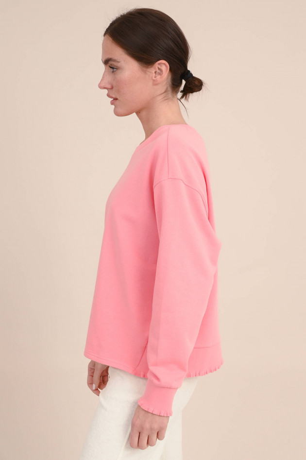 Love Joy Victory Sweatshirt mit Rüschen in Wassermelone