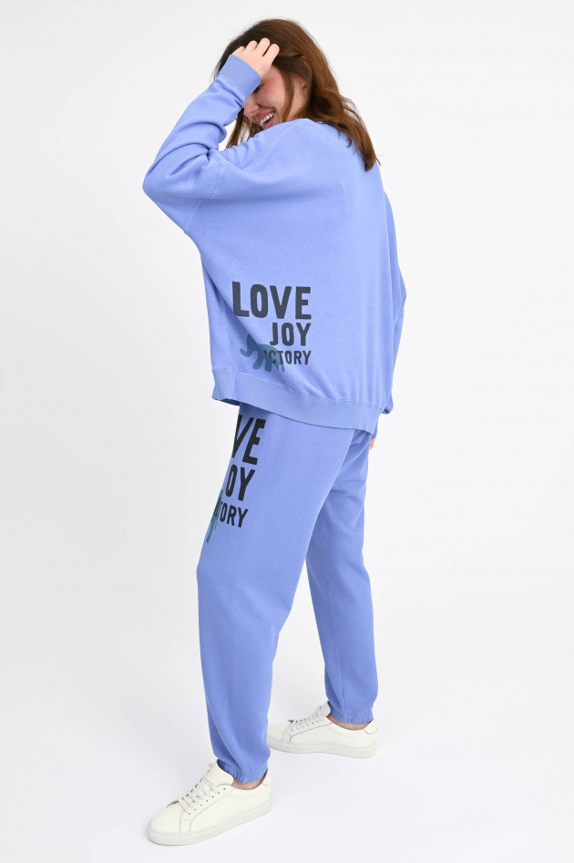 Love Joy Victory Oversize-Sweatshirt MOA in Ocean
