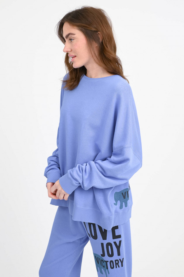 Love Joy Victory Oversize-Sweatshirt MOA in Ocean