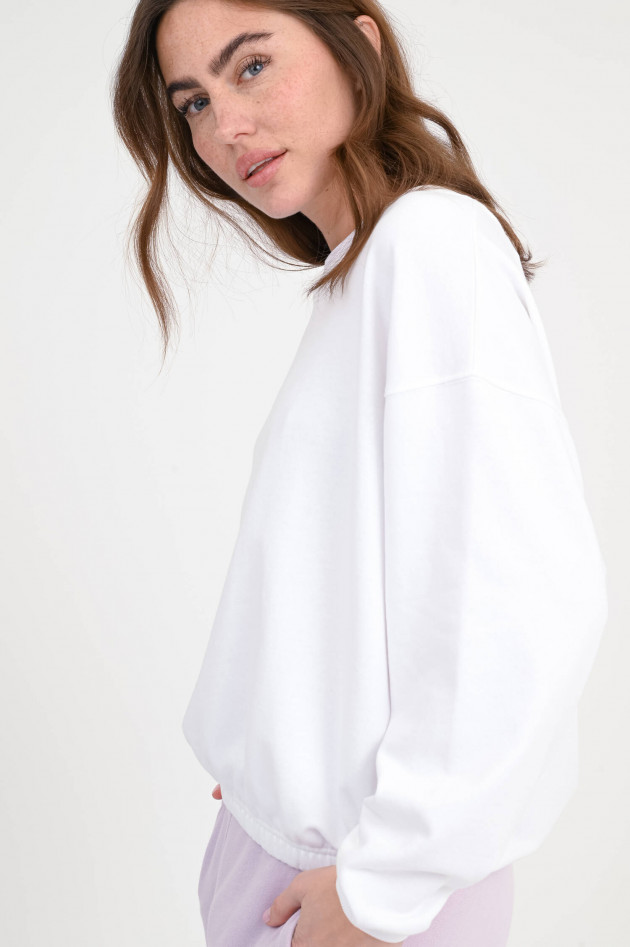Love Joy Victory Sweatshirt MARYLAND mit XXL-Backprint in Weiß