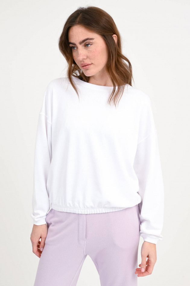 Love Joy Victory Sweatshirt MARYLAND mit XXL-Backprint in Weiß