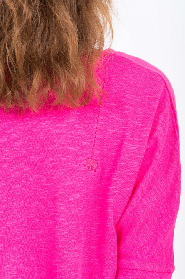 Love Joy Victory Baumwoll-Shirt in Fuchsia