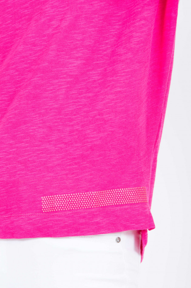 Love Joy Victory Baumwoll-Shirt in Fuchsia