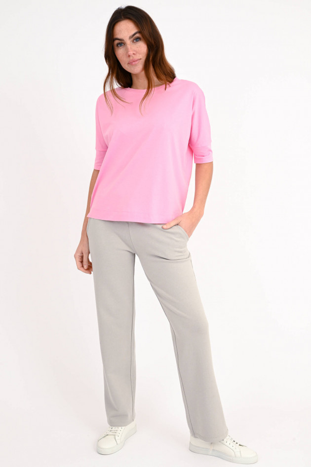 Love Joy Victory Relaxed Fit Rundhals-Shirt in Rosa