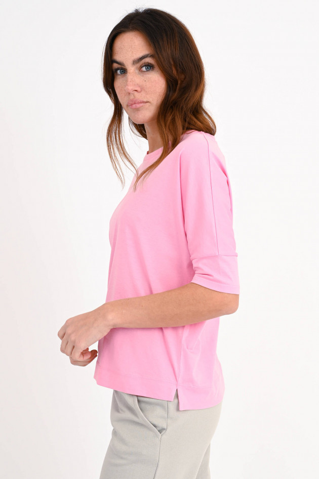 Love Joy Victory Relaxed Fit Rundhals-Shirt in Rosa