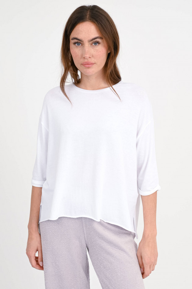 Love Joy Victory Oversize-Shirt MOLA in Weiß