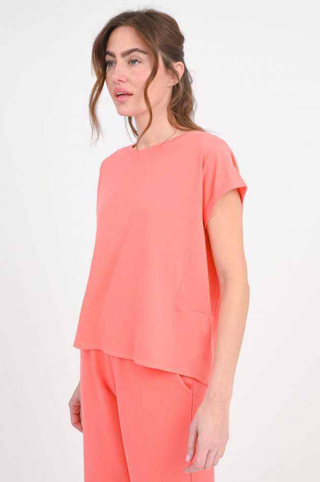 Love Joy Victory Baumwoll-Shirt LILY mit Koralle