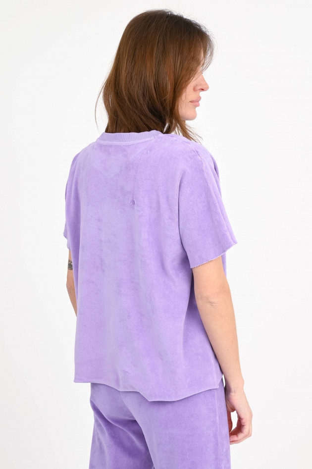 Love Joy Victory Shirt MELVILLE aus Frottee in Lavendel