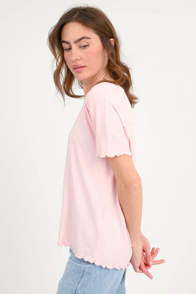Love Joy Victory Oversize-Kurzarmshirt ADELA in Rosa