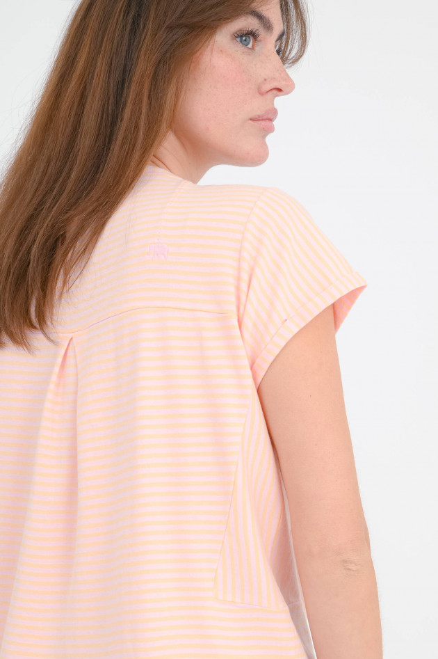 Love Joy Victory Gestreiftes-Shirt LILY in Rosa/Orange