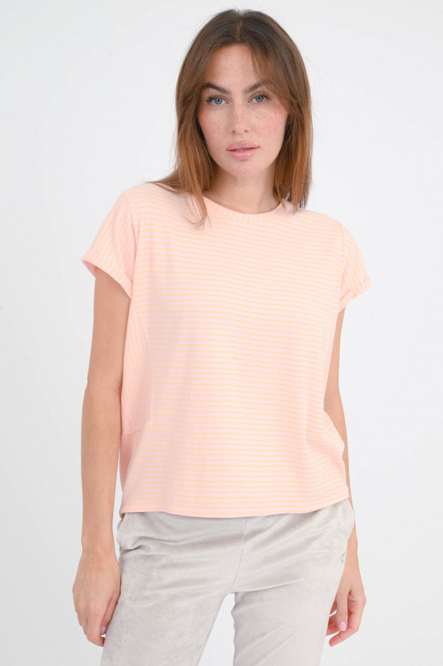 Love Joy Victory Gestreiftes-Shirt LILY in Rosa/Orange