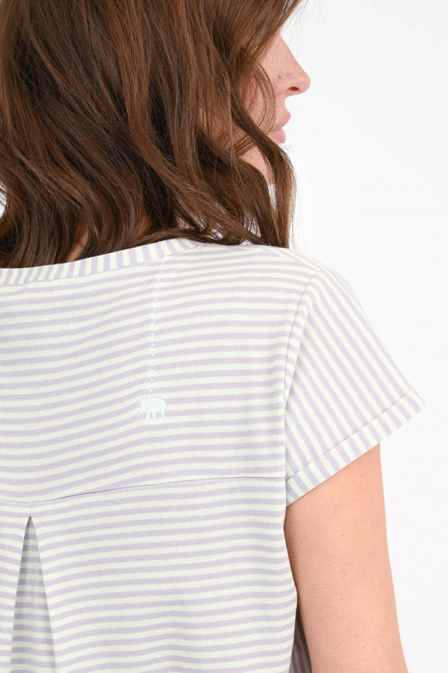 Love Joy Victory Gestreiftes-Shirt LILY in Mint/Flieder
