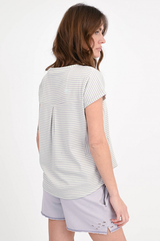 Love Joy Victory Gestreiftes-Shirt LILY in Mint/Flieder