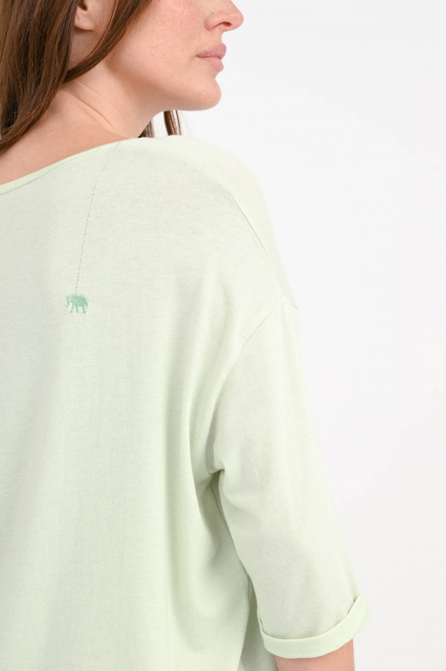 Love Joy Victory Oversize-Shirt MOLA in Mint