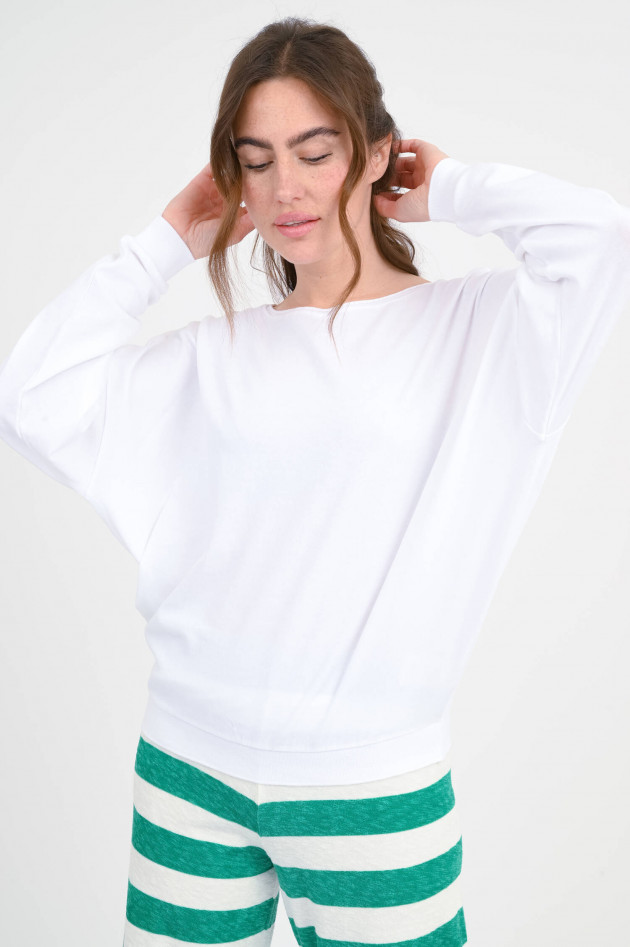 Love Joy Victory Langarm-Shirt ELLIS in Weiß