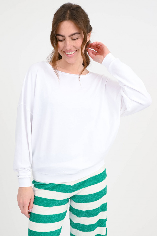 Love Joy Victory Langarm-Shirt ELLIS in Weiß