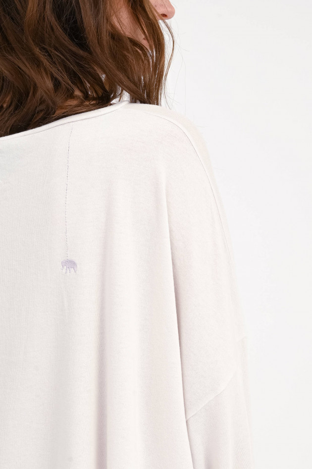 Love Joy Victory Langarm-Shirt MOMO in Stone
