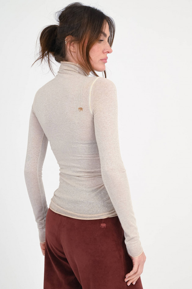 Love Joy Victory Longsleeve-Rolli AGENA in Gold