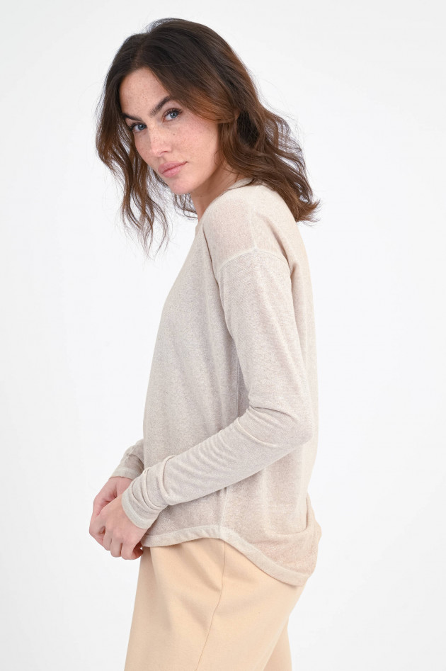 Love Joy Victory Langarmshirt ALANIA in Gold