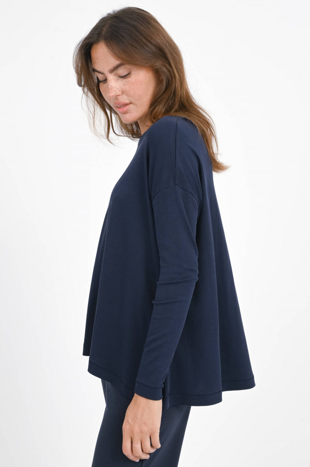 Love Joy Victory Langarm-Shirt CALLA in Deep Water