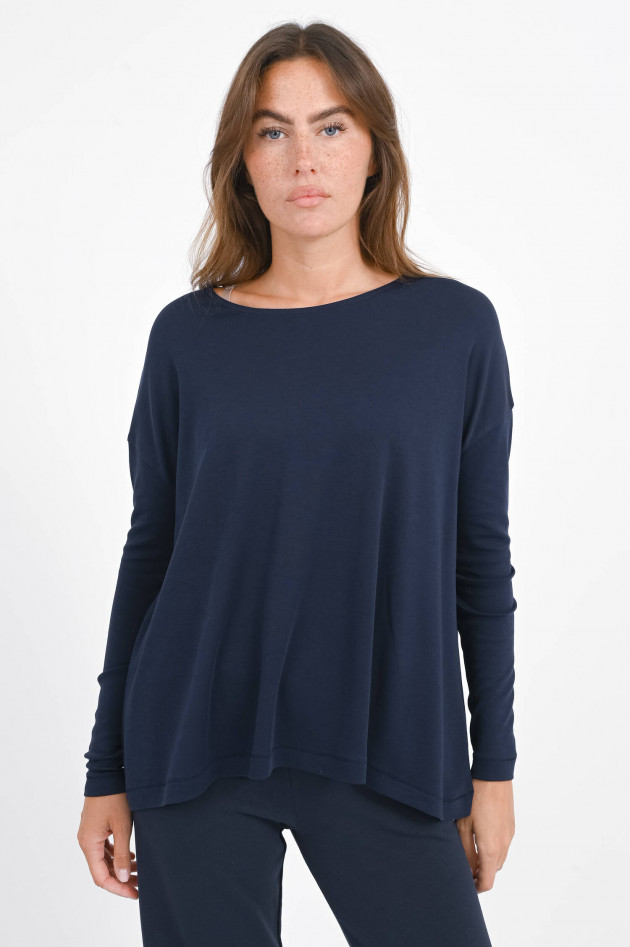 Love Joy Victory Langarm-Shirt CALLA in Deep Water