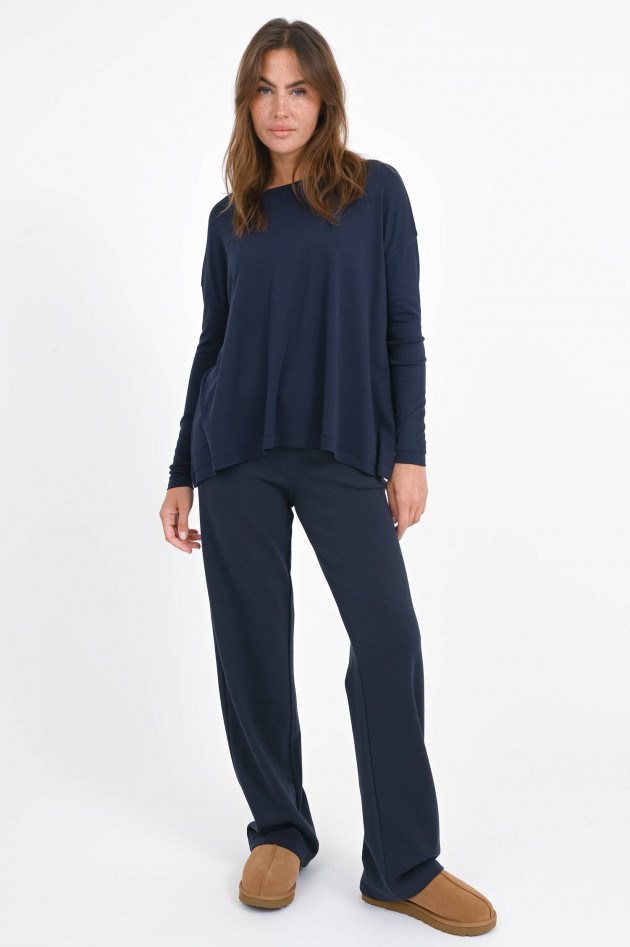 Love Joy Victory Langarm-Shirt CALLA in Deep Water