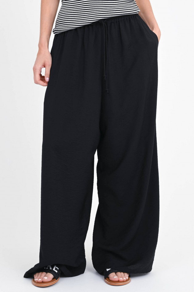 Lu Li Lina Wide-Leg-Hose LILY in Schwarz