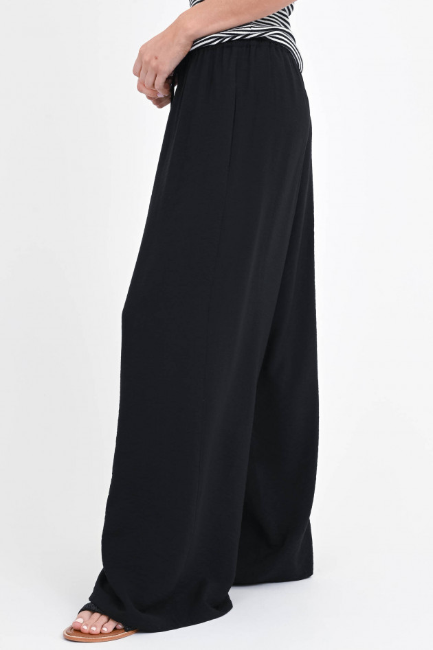 Lu Li Lina Wide-Leg-Hose LILY in Schwarz