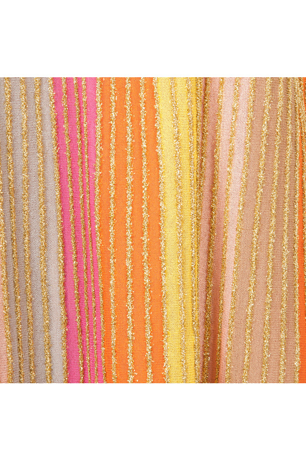 M Missoni Kleid in Pink/Orange