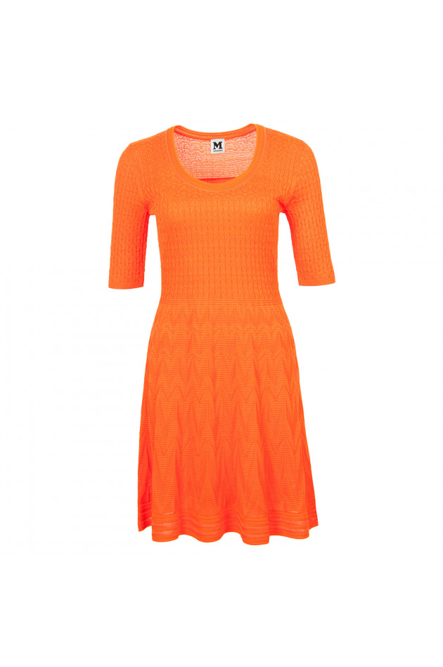 M Missoni Strickkleid in Orange