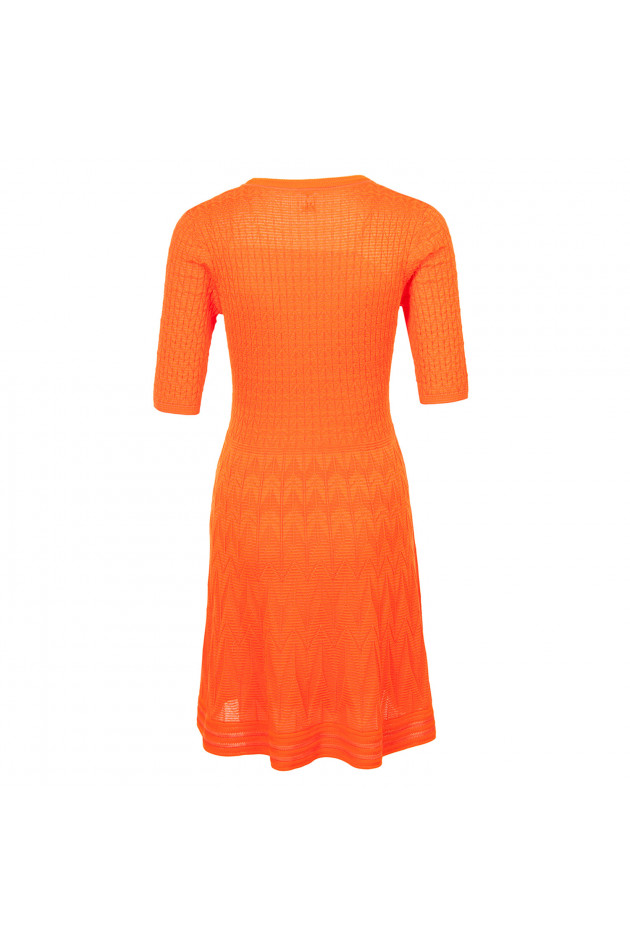 M Missoni Strickkleid in Orange