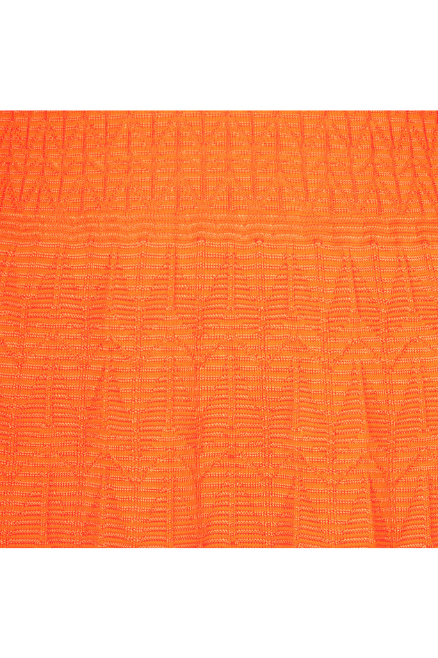 M Missoni Strickkleid in Orange