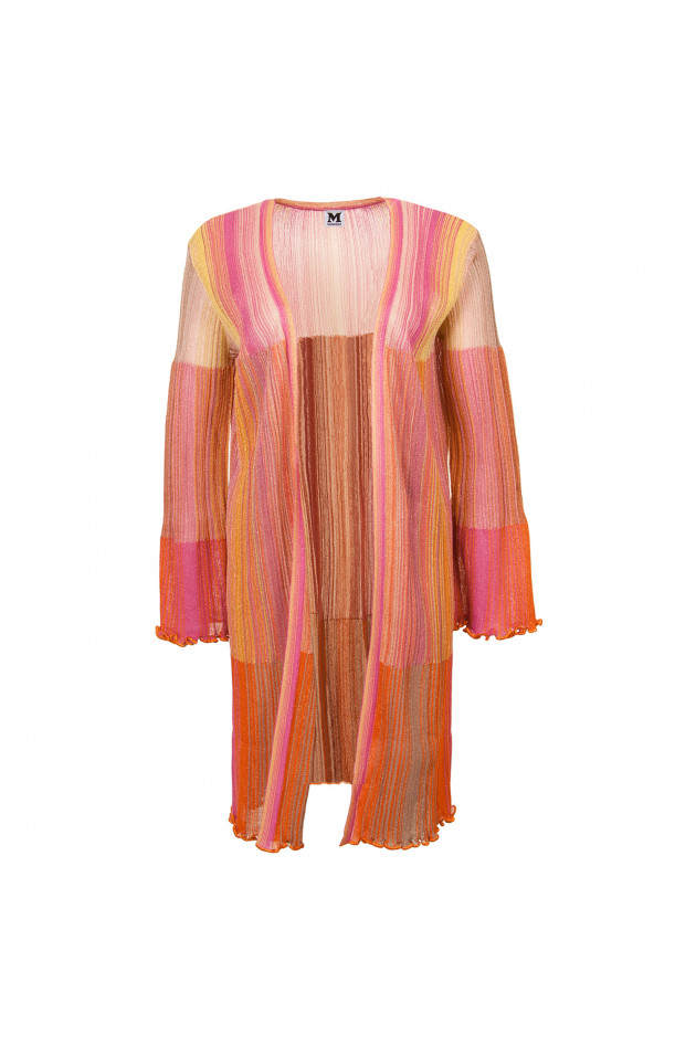 M Missoni Strickweste in Pink/Orange