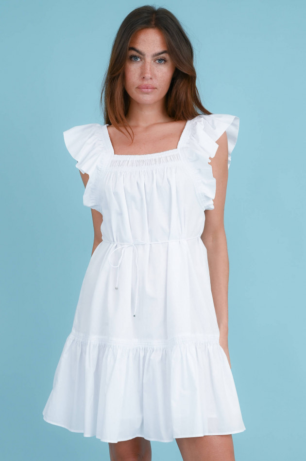 Magali Pascal Mini Kleid AKSU in Weiß