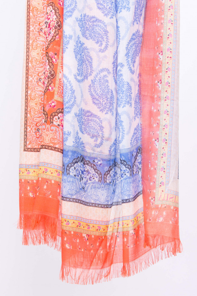 Mala Alisha Tuch SIERRA in Multicolor gemustert